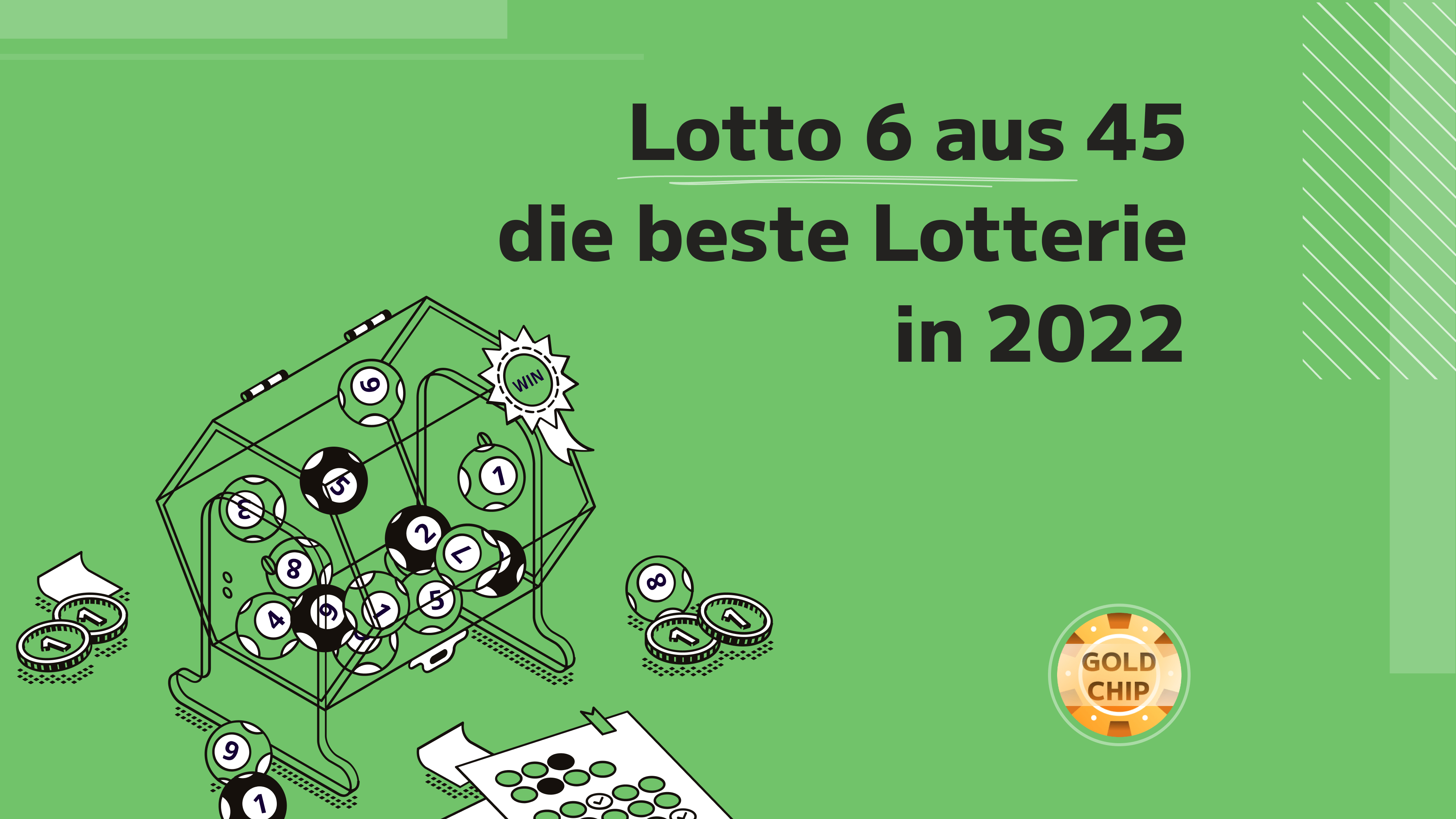 Lotto 6 aus 45 die beste Lotterie